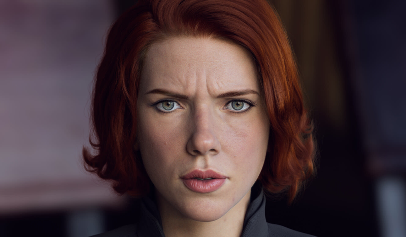 Illustration for article titled Black Widow Model Is Pretty Damn Lifelike
